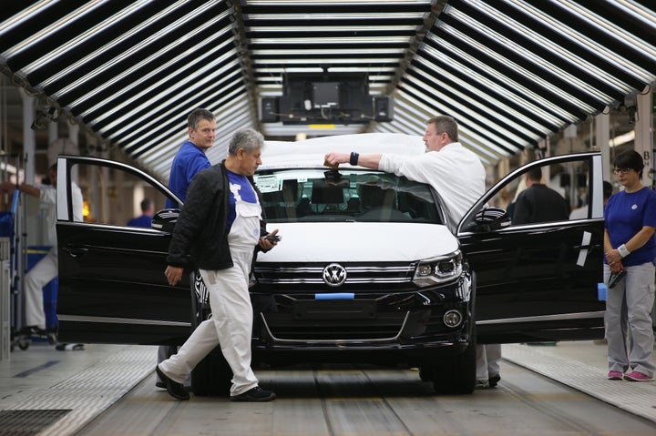VW said it will speed up development of electric and hybrid vehicles. 