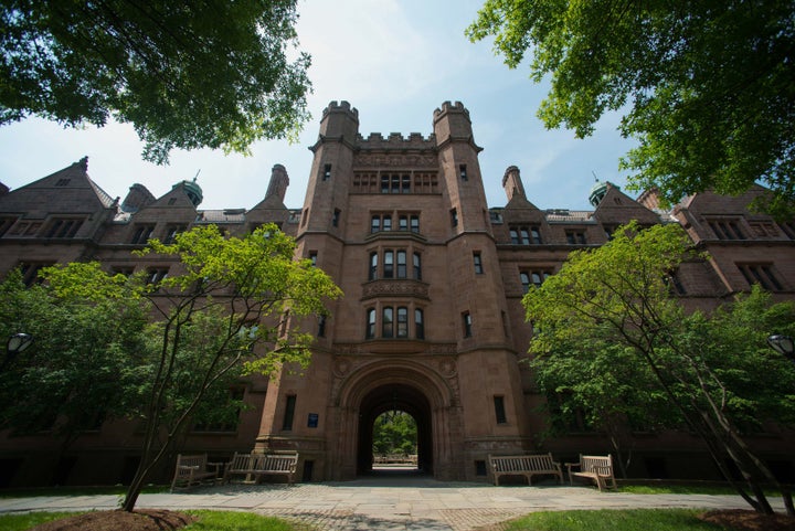 Vanderbilt Hall at Yale University.