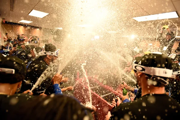 Here is Jonny Gomes' speech from the Royals' celebration