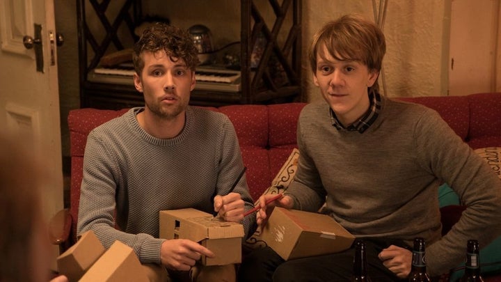 Keegan Joyce and Josh Thomas star in a scene from "Please Like Me."