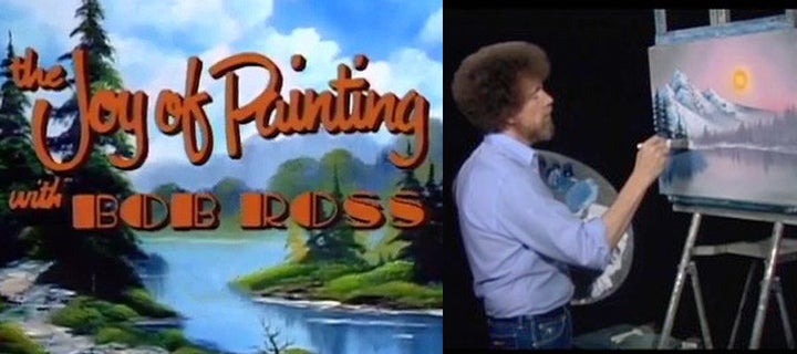 Running Press on X: Bob Ross brings us joy year-round, but the holidays  are a perfect opportunity to gift the art lover in your life a delightful  present from the world of