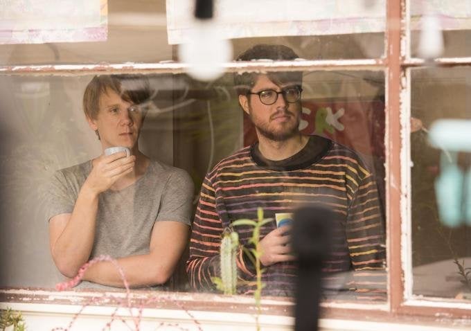 Josh Thomas and Thomas Ward star in a scene from "Please Like Me."