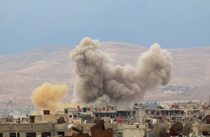 International medical charity Medecins Sans Frontieres said air strikes in Northern Syria have hit at least 12 hospitals in r