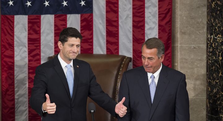 Ryan represents a sharp contrast with Boehner.