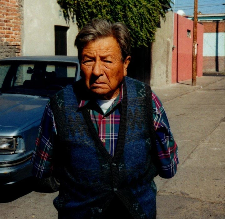 Fidel, Dulce Porras-Goldstein's grandfather. Her family remembers Fidel on Day of the Dead.