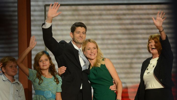 Rep. Paul Ryan (R-Wis.) said he didn't want to give up his "family time" if he became House speaker.