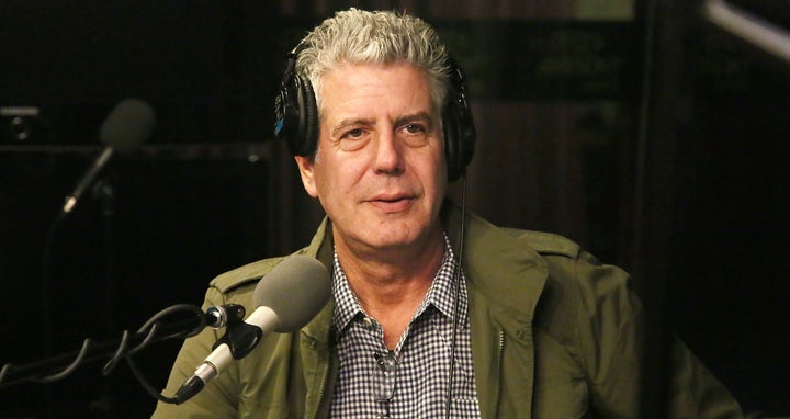 Chef Anthony Bourdain criticized Donald Trump's immigration plan during a radio interview on Wednesday. 