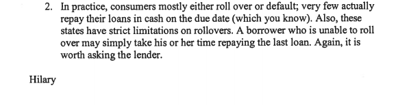 Payday Loan Industry Admits 'Very Few' Borrowers Repay Their