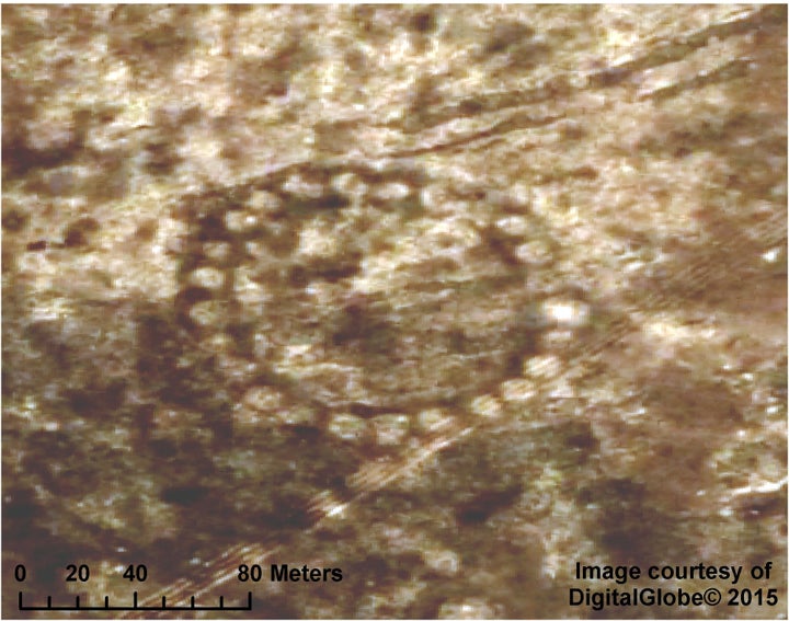 The Bestamskoe Ring, one of the Steppe Geoglyphs.