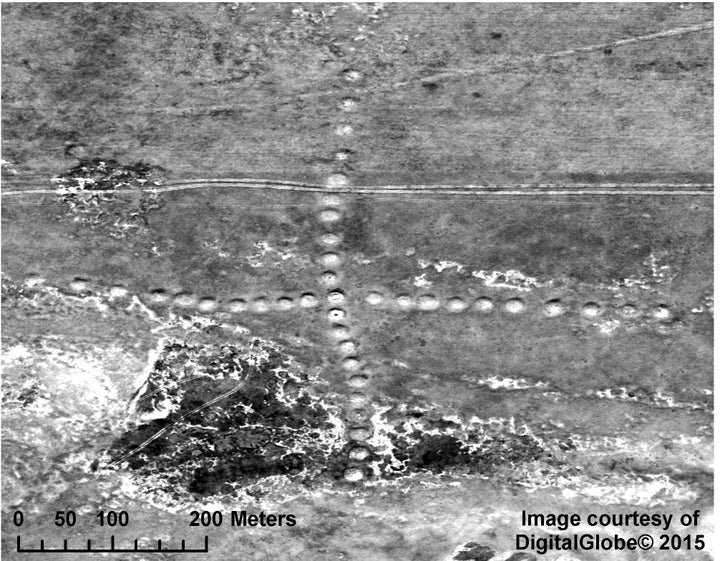 Big Ashutastinsky Cross, another geoglyph.