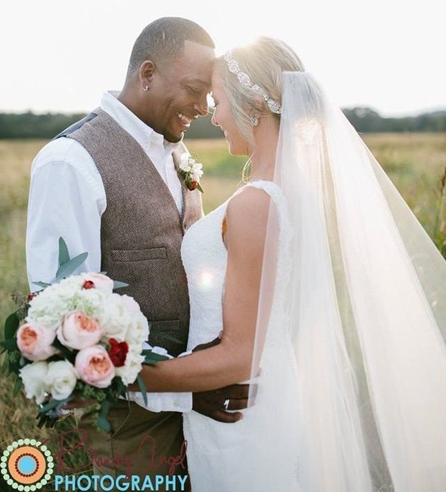 Couple's Moving Wedding Photo Honors 8-Year-Old Son Who Died Of Cancer