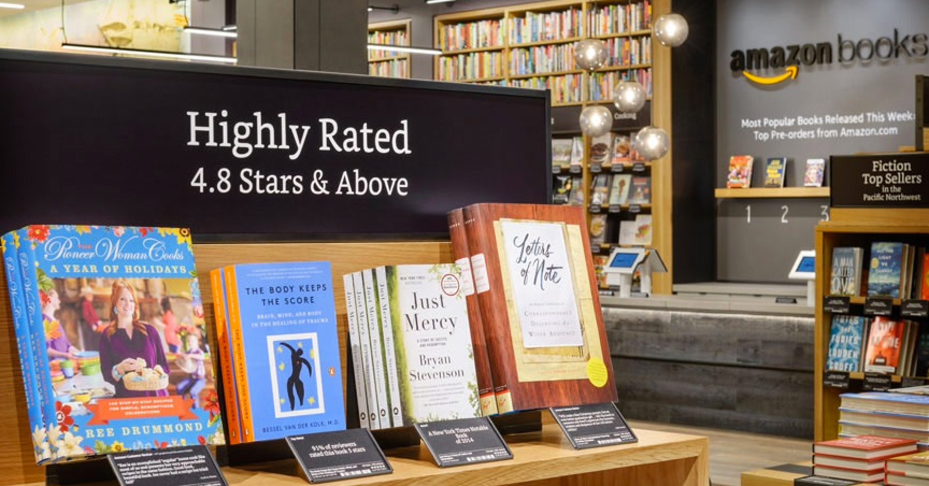 'Amazon Books' Debuts In Seattle, The Company's First Actual Bookstore