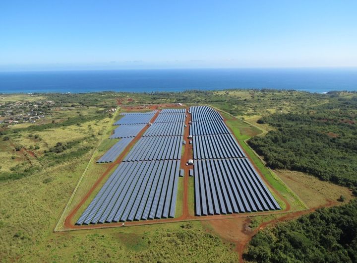 During daylight hours, about 20 percent of the Hawaiian Island of Kauai' electricity will come from the Anahola project.