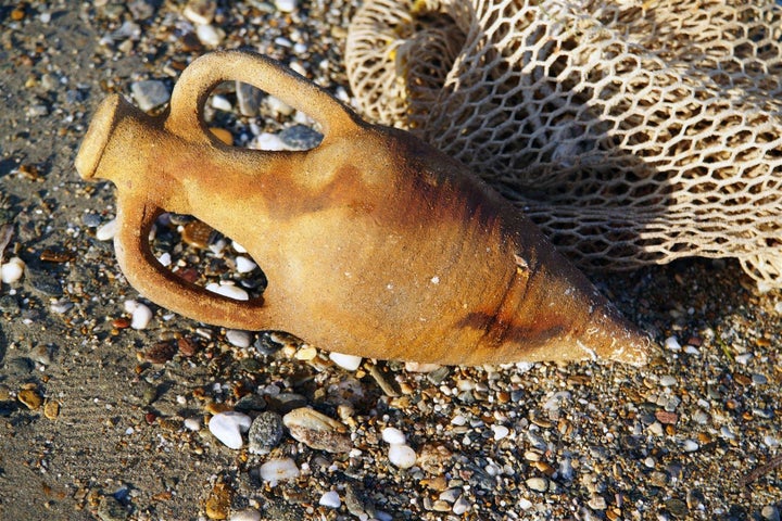 Among the wreckage, explorers found several kinds of amphoras -- a type of ancient containers.