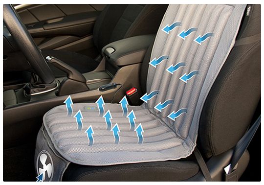 freezable child seat cooling mat