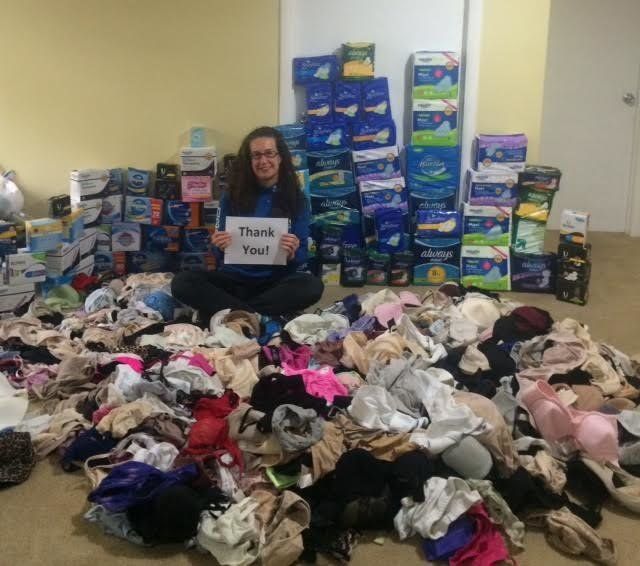 Homeless Women Often Can't Afford Bras. So This Advocate