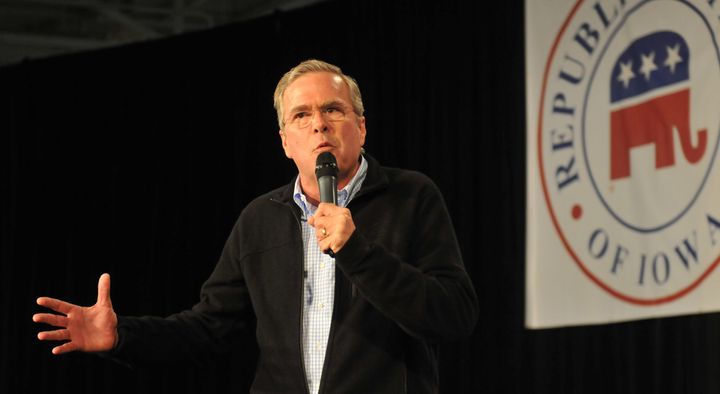 Jeb apologized for poking fun at the French.