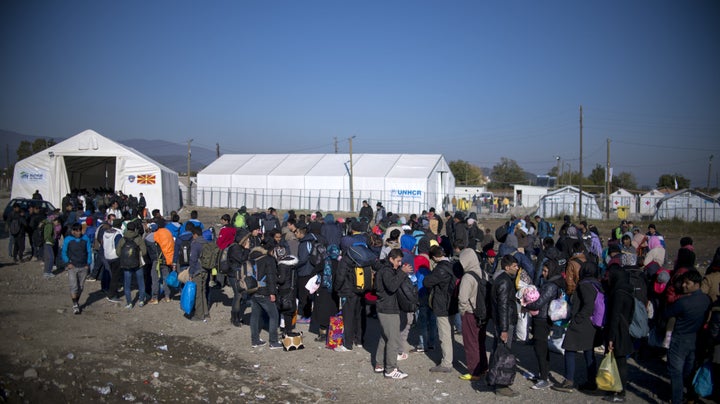 Greece has already spent 1.5 billion euros on reception centers and staff to handle the migrants, and needs 100 million euros for identification and relocation.