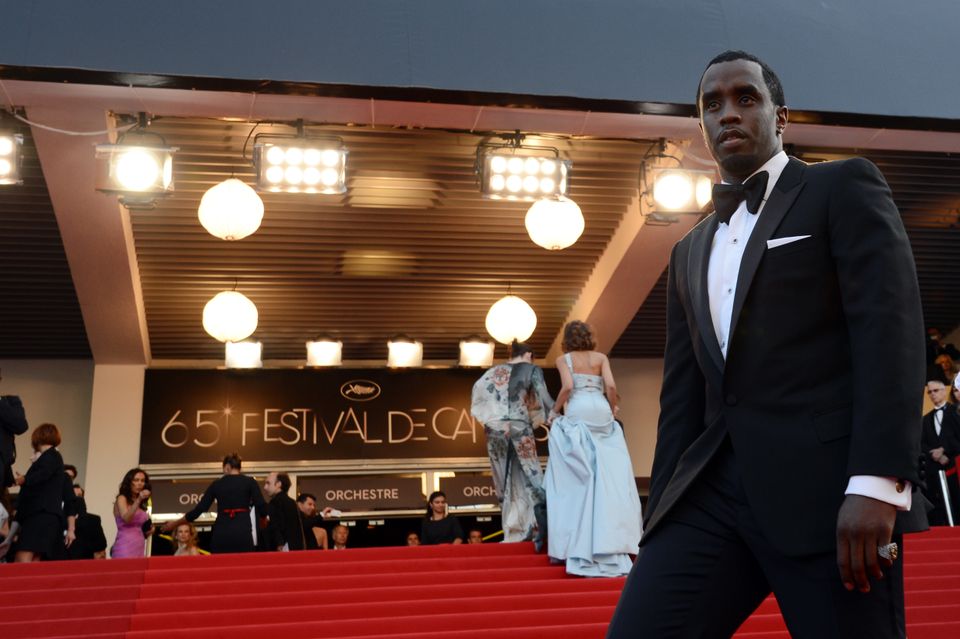 US singer Puff Daddy arrives for the scr