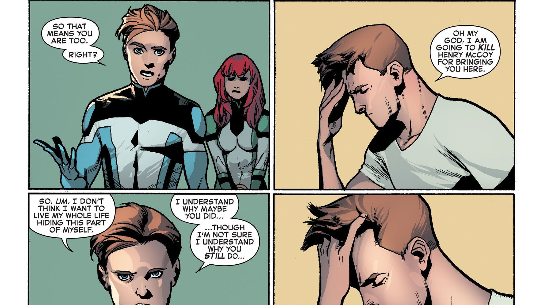 Iceman, one of the original X-Men, will come out as gay this week - The  Verge