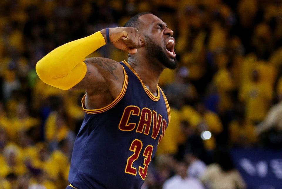 LeBron James gave the best indication yet that the NBA's sleeved