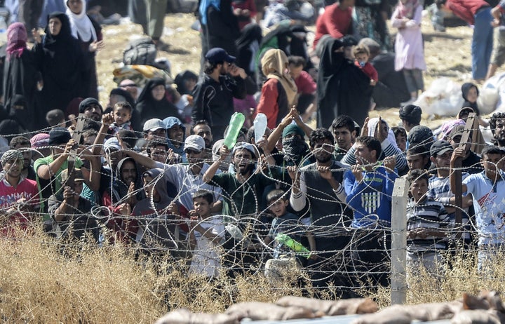 Four million people have fled fighting and repression in Syria, mostly escaping to the neighboring countries of Turkey,