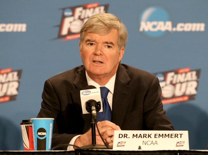 NCAA President Mark Emmert.