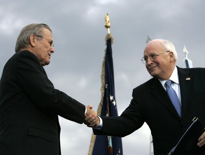 George H W Bush Takes Unexpected Swipes At Cheney Rumsfeld