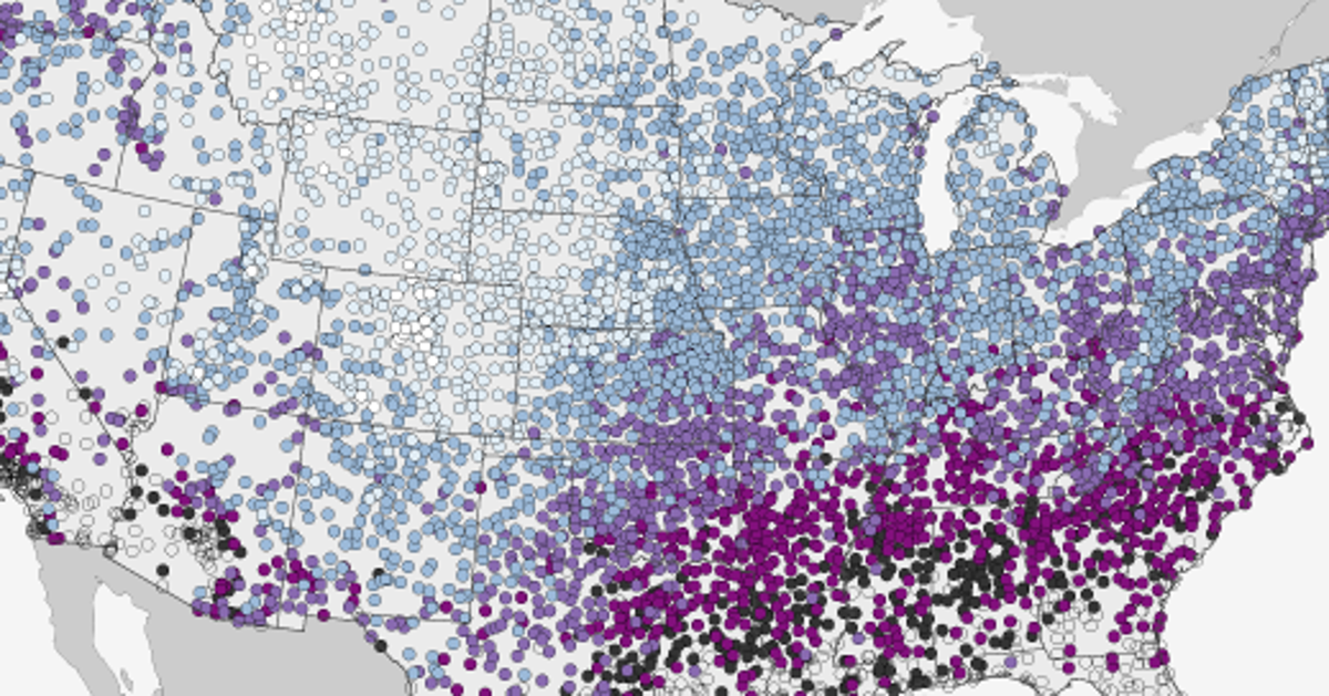 Here's The Historic First Day Of Snow In All 50 States | HuffPost Life