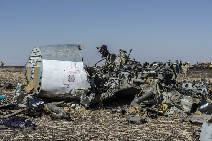 U.S. and European security sources say evidence suggests the Islamic State's Egypt affiliate in the Sinai Province planted a bomb that caused the crash, but stress that they had not reached any conclusions yet.