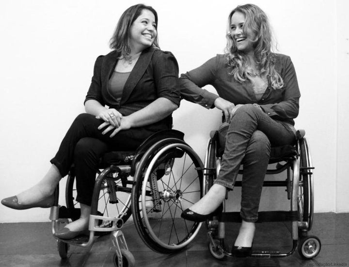 Carolina Ignarra's consulting firm works on the inclusion of people with disabilities in the job market.