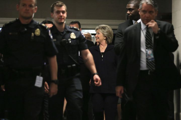 Democratic presidential candidate Hillary Clinton would expand the government's ability to investigate police departments as part of her criminal justice reform plan, an aide said.