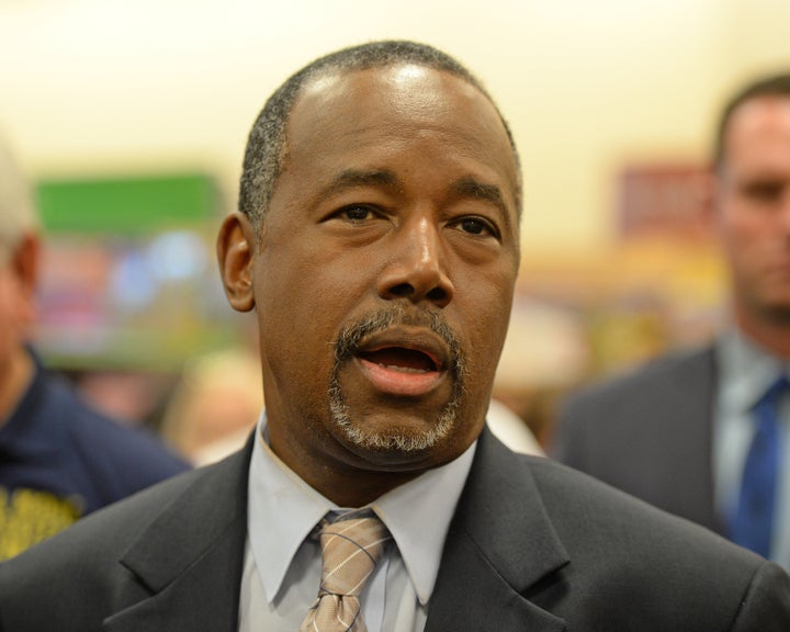 Despite his tough week, Ben Carson has been surging in GOP polls.