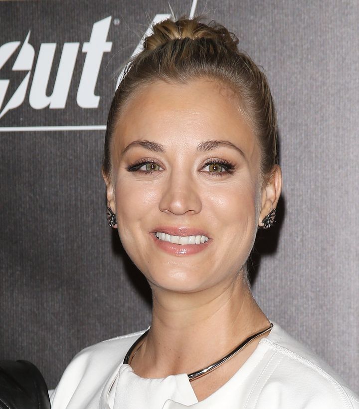 Kaley Cuoco Wears Shorts And A Halter Top To 'Fallout 4' Event ...