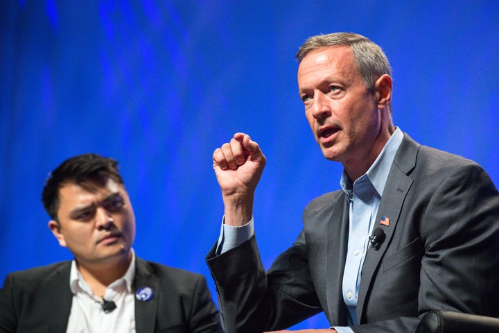 Former Maryland Gov. Martin O'Malley was interrupted by Black Lives Matter activists in July.