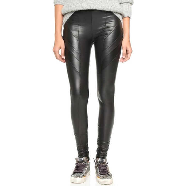 Where To Buy The Best Faux Leather Leggings (And How To Wear Them ...