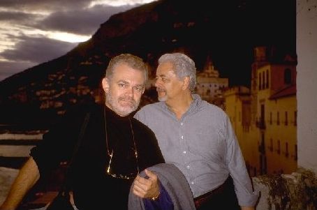 Drew Bosee and Nino Esposito in Italy in 1997.