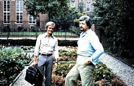Drew Bosee and Nino Esposito in 1977.