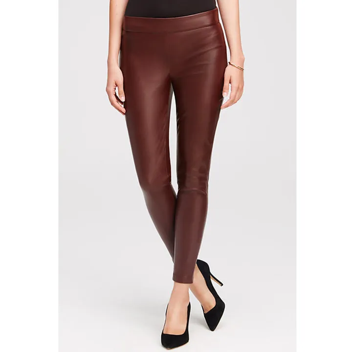 Ann taylor loft clearance faux leather leggings