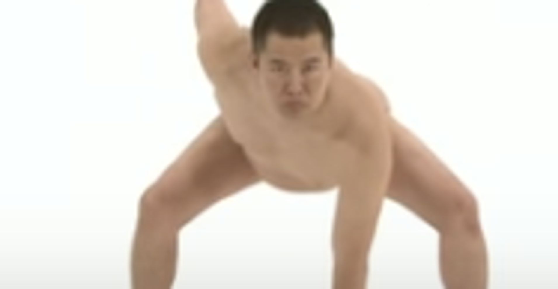 Watch A Japanese Man Do 'American Butt Naked Poses'