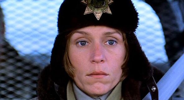Frances McDormand stars in the Coen brothers' neo-noir black comedy "Fargo," for which Carter Burwell provided the a chilling score.