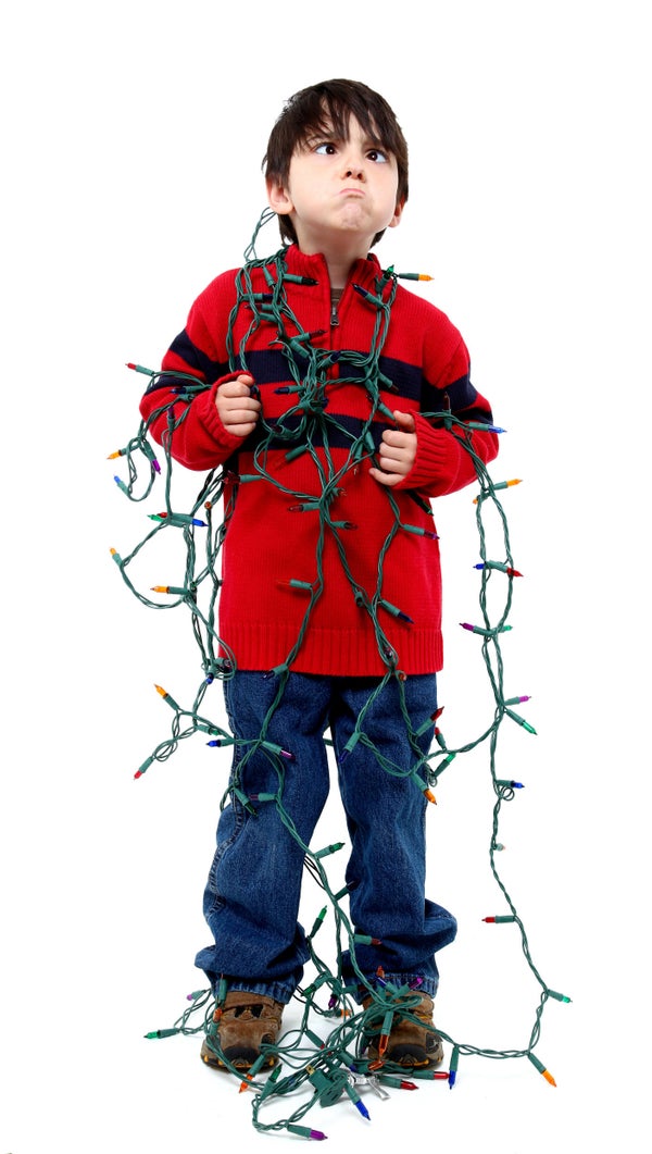 15 Weird Photos Of People Tangled In Christmas Lights HuffPost