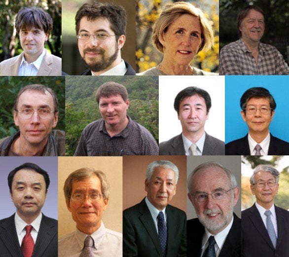 This year's Breakthrough Prize award winners.