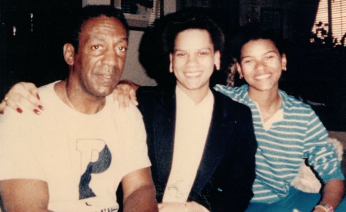 Lise-Lotte Lublin with Bill Cosby.