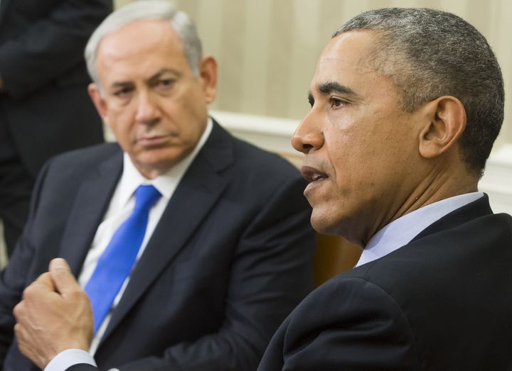 Obama and Netanyahu met at the White House on Monday.
