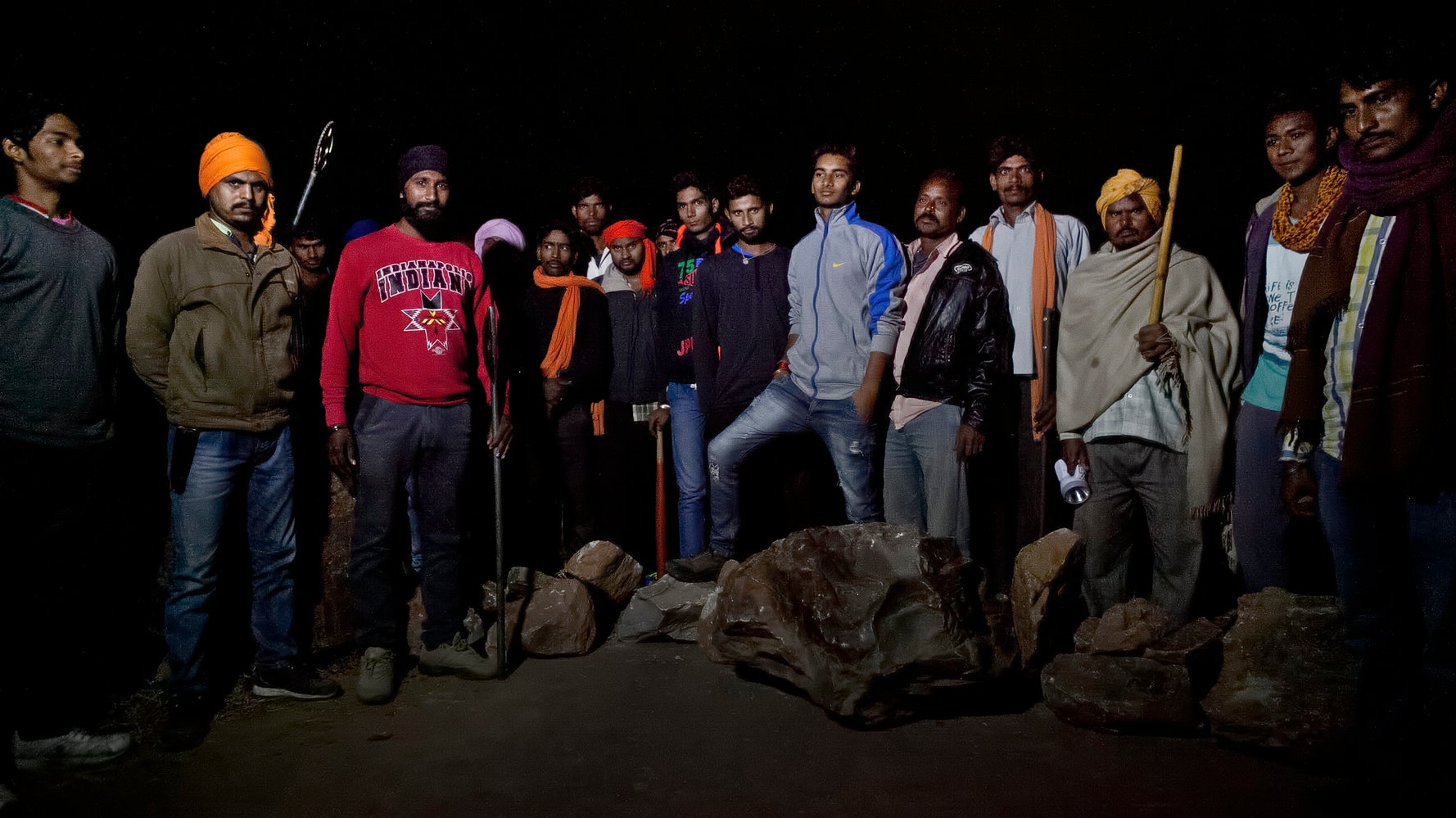 Striking Images Of A Vigilante Group Protecting India's Cows | HuffPost ...