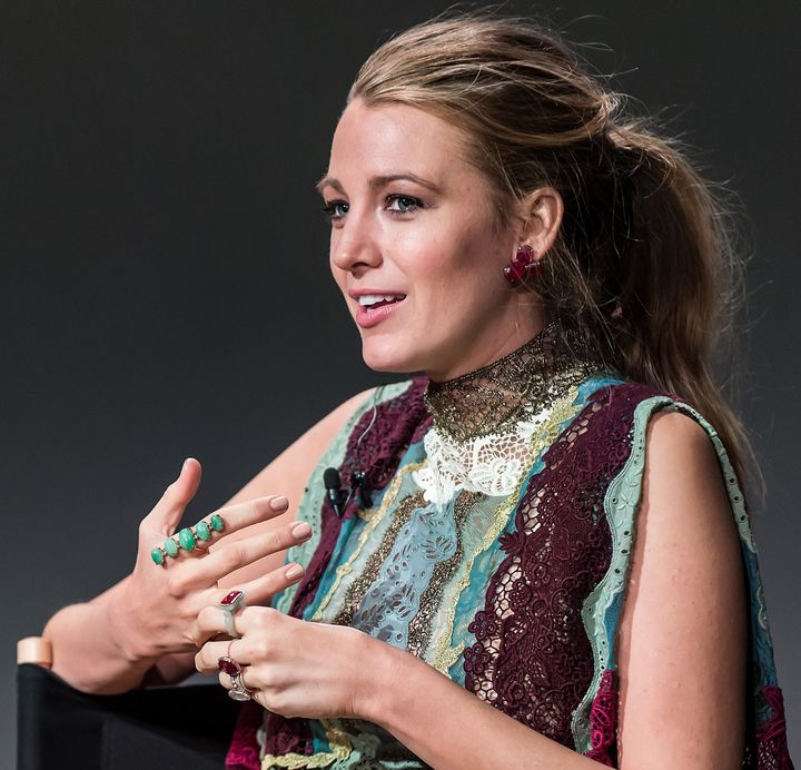 Blake Lively attends the Apple Store Soho Presents Meet The Filmmaker: Blake Lively, 'Age of Adaline' at Apple Store Soho on April 22, 2015 in New York City.