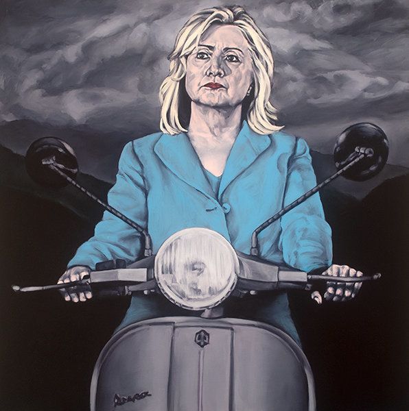 Easy Rider: "This is how my Hillary odyssey will end. She will ride off into the sunset, leaving the storm clouds behind. And like all the women I’ve ever been with, she will leave better off than me."