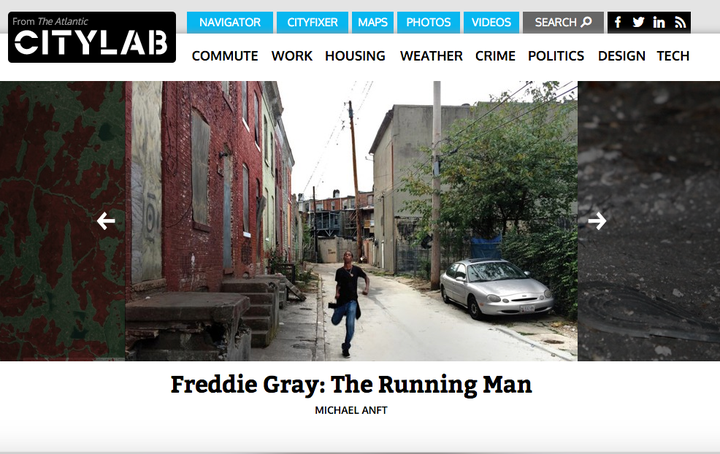 A screenshot of CityLab's current website.