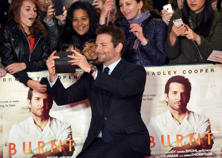 Bradley Cooper attends the UK Film Premiere of 'Burnt' at Vue West End.